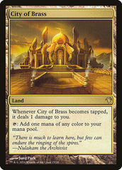 Cidade de Bronze / City of Brass - Magic: The Gathering - MoxLand