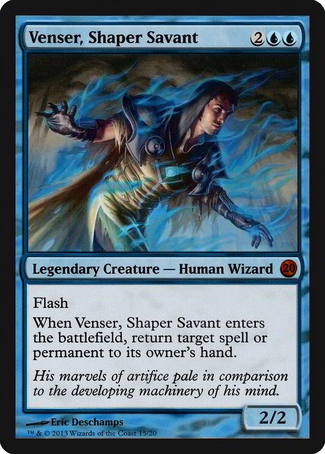 Venser, Sábio Modelador / Venser, Shaper Savant - Magic: The Gathering - MoxLand