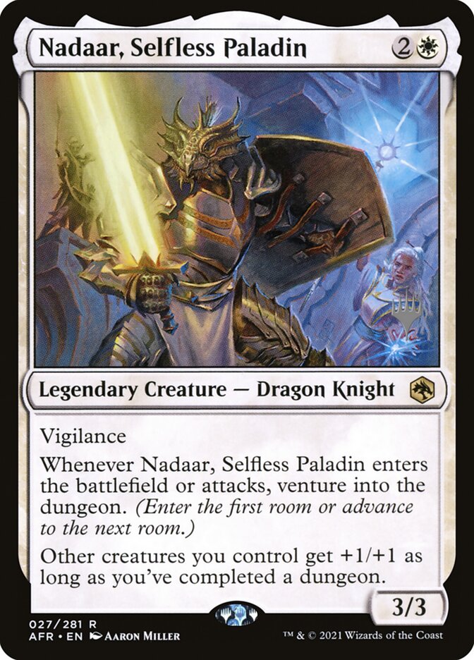 Nadaar, Paladino Altruísta / Nadaar, Selfless Paladin - Magic: The Gathering - MoxLand