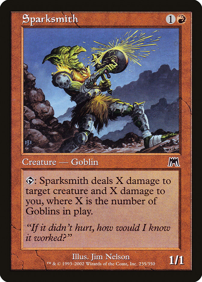 Fagulheiro / Sparksmith - Magic: The Gathering - MoxLand