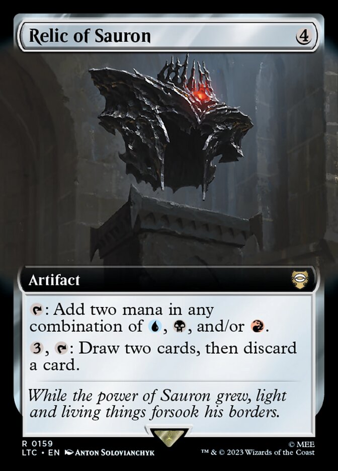 Relíquia de Sauron / Relic of Sauron - Magic: The Gathering - MoxLand