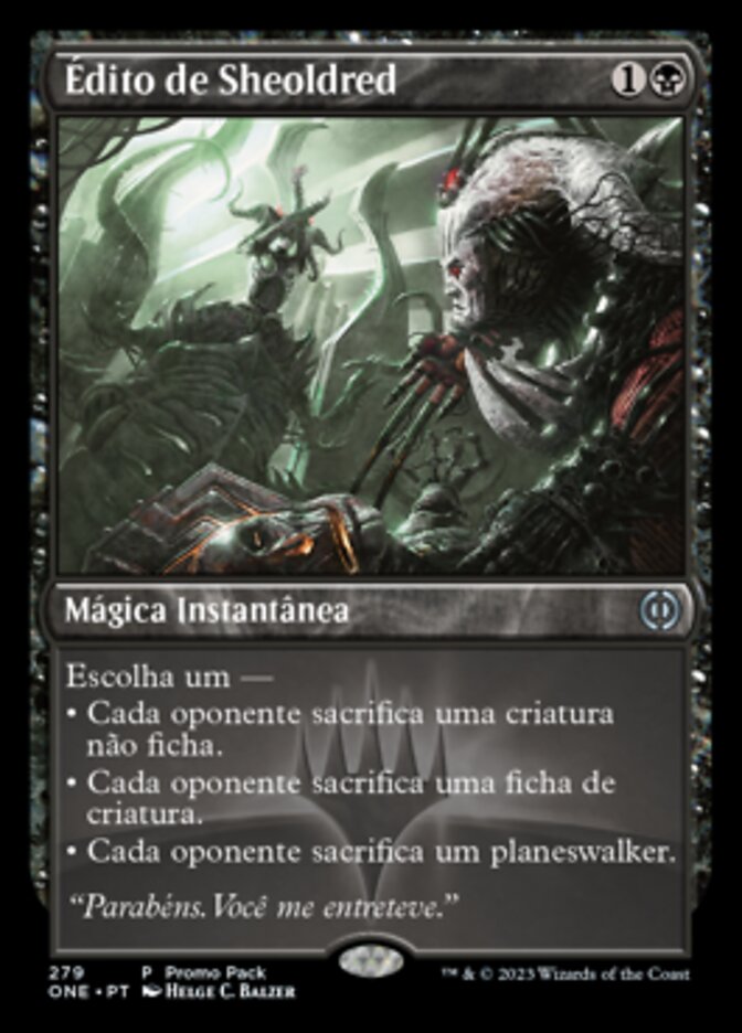 Édito de Sheoldred / Sheoldred's Edict - Magic: The Gathering - MoxLand