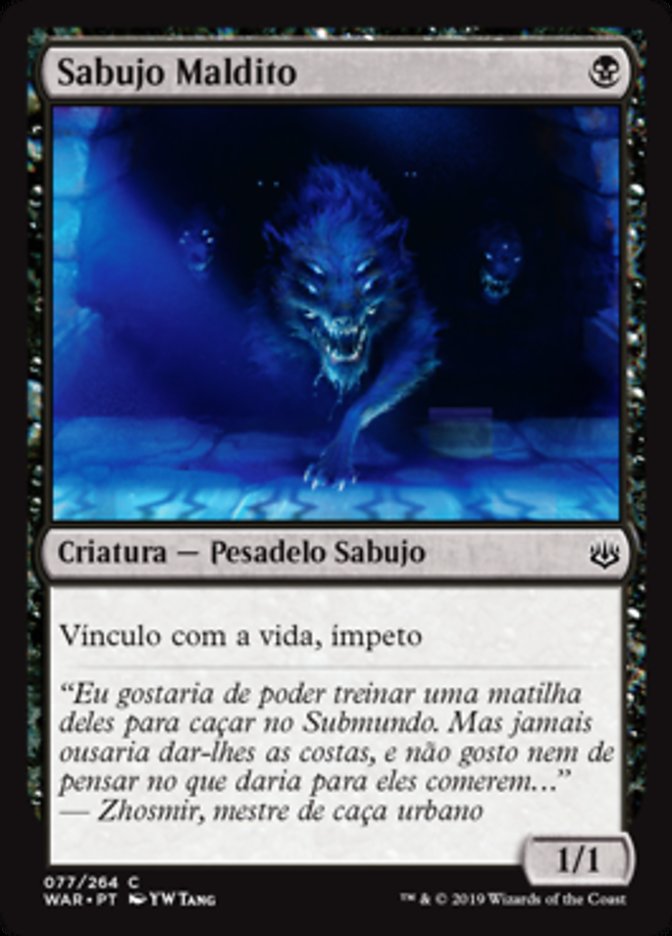 Sabujo Maldito / Banehound - Magic: The Gathering - MoxLand