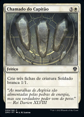 Chamado do Capitão / Captain's Call - Magic: The Gathering - MoxLand