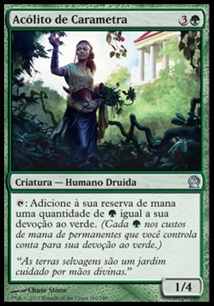 Acólito de Carametra / Karametra's Acolyte - Magic: The Gathering - MoxLand