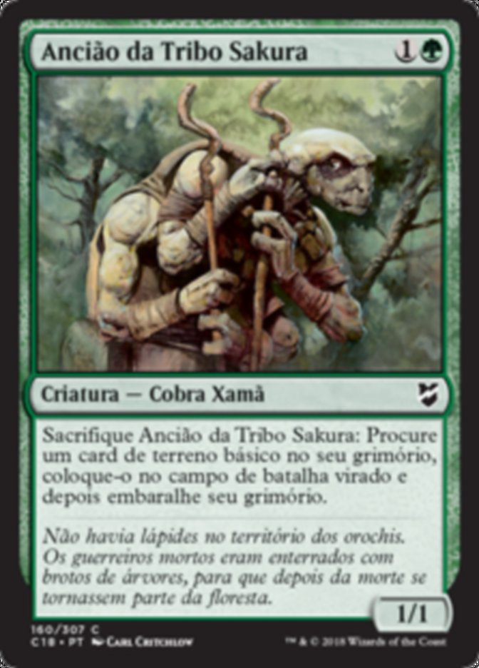 Ancião da Tribo Sakura / Sakura-Tribe Elder - Magic: The Gathering - MoxLand