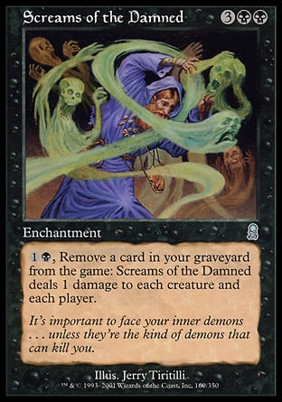 Gritos dos Condenados / Screams of the Damned - Magic: The Gathering - MoxLand