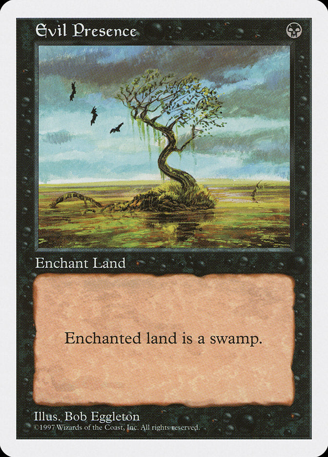 Presença Maligna / Evil Presence - Magic: The Gathering - MoxLand