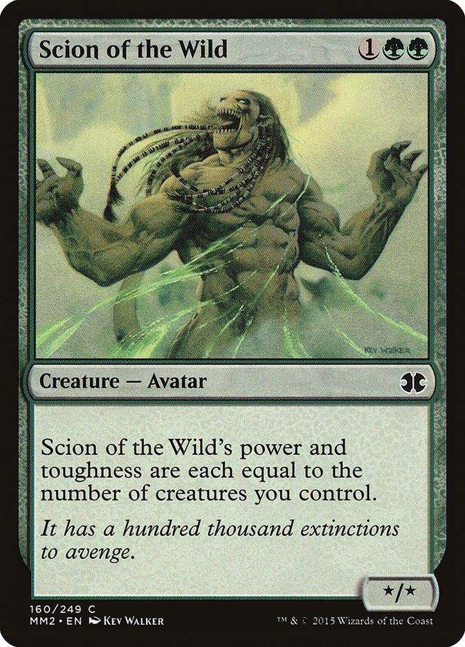 Herdeiro da Selva / Scion of the Wild - Magic: The Gathering - MoxLand