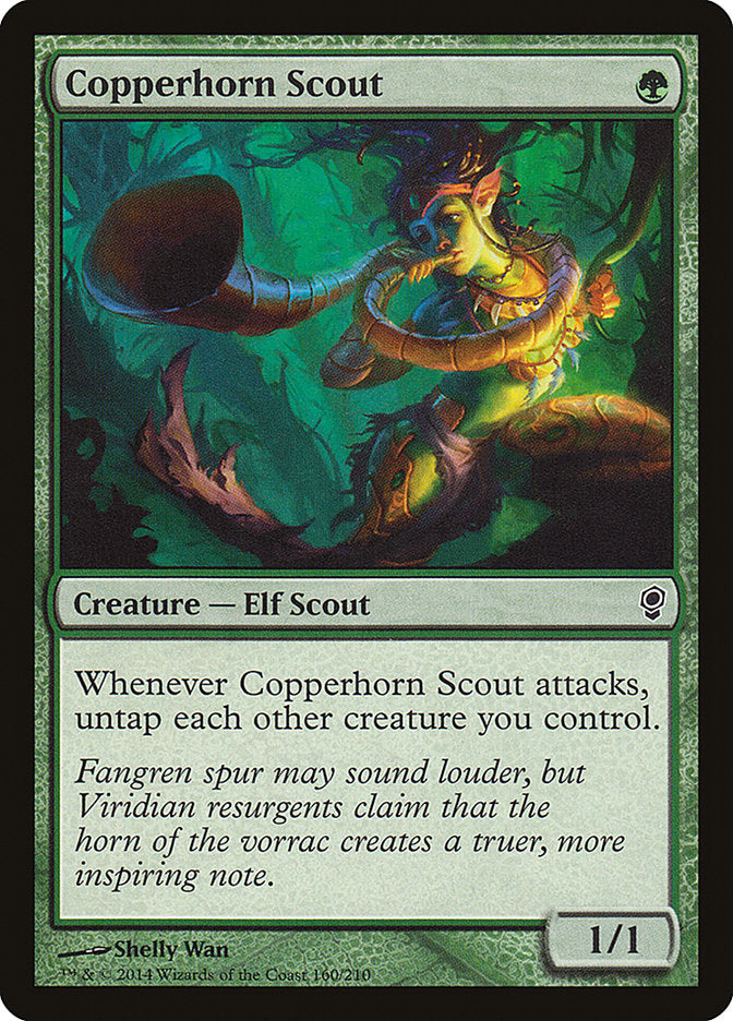 Batedor Chifre-de-Cobre / Copperhorn Scout - Magic: The Gathering - MoxLand