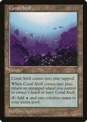 Atol de Coral / Coral Atoll - Magic: The Gathering - MoxLand