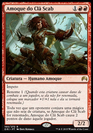 Amoque do Clã Scab / Scab-Clan Berserker - Magic: The Gathering - MoxLand