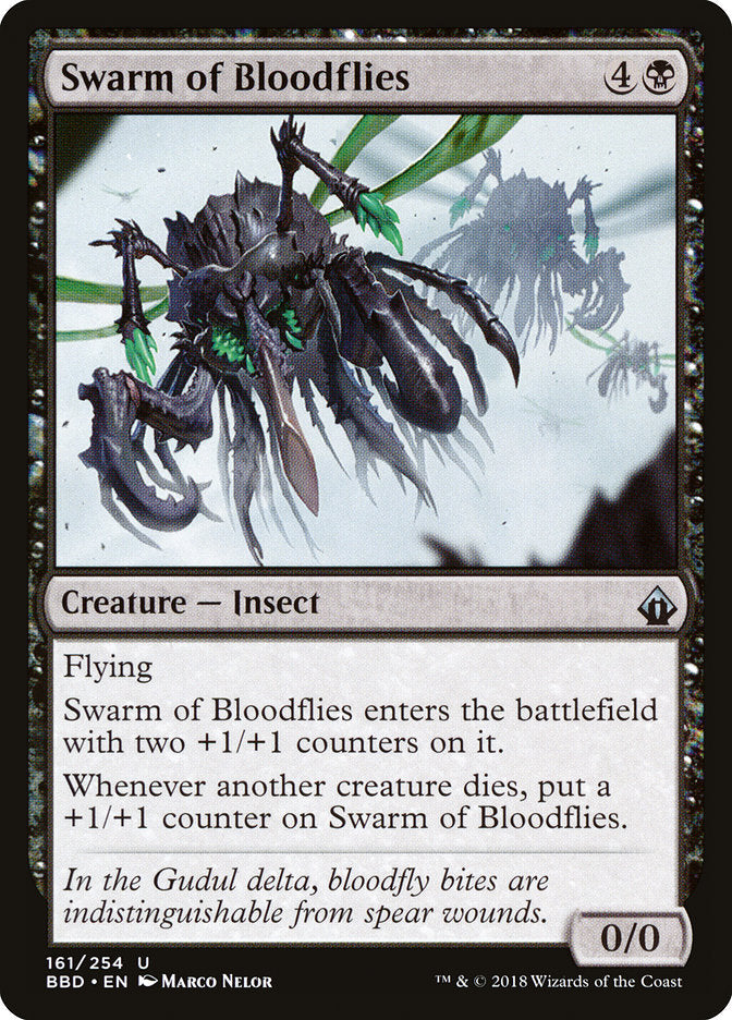 Enxame de Sanguinomosca / Swarm of Bloodflies - Magic: The Gathering - MoxLand