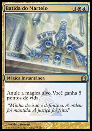 Batida do Martelo / Fall of the Gavel - Magic: The Gathering - MoxLand