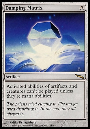 Matriz Amortecedora / Damping Matrix - Magic: The Gathering - MoxLand
