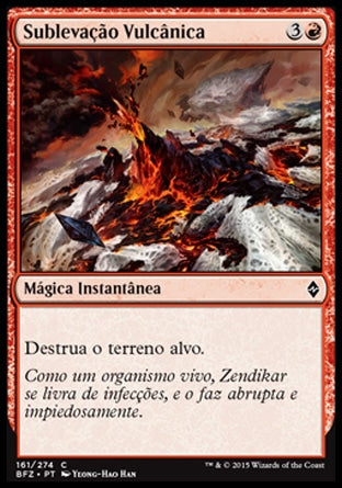 Sublevação Vulcânica / Volcanic Upheaval - Magic: The Gathering - MoxLand