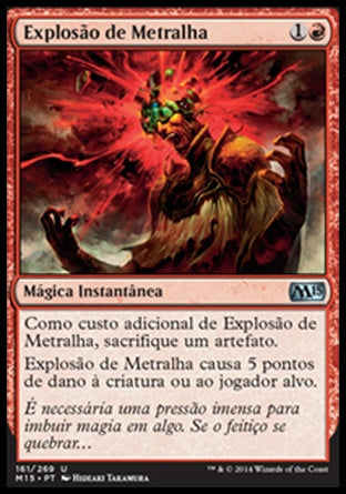 Explosão de Metralha / Shrapnel Blast - Magic: The Gathering - MoxLand