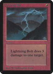 Raio / Lightning Bolt - Magic: The Gathering - MoxLand