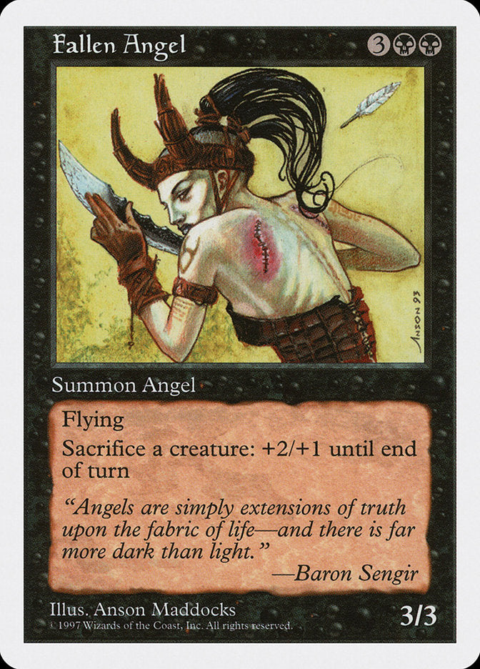 Anjo Caído / Fallen Angel - Magic: The Gathering - MoxLand