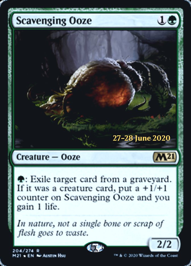 Lodo Necrófago / Scavenging Ooze - Magic: The Gathering - MoxLand