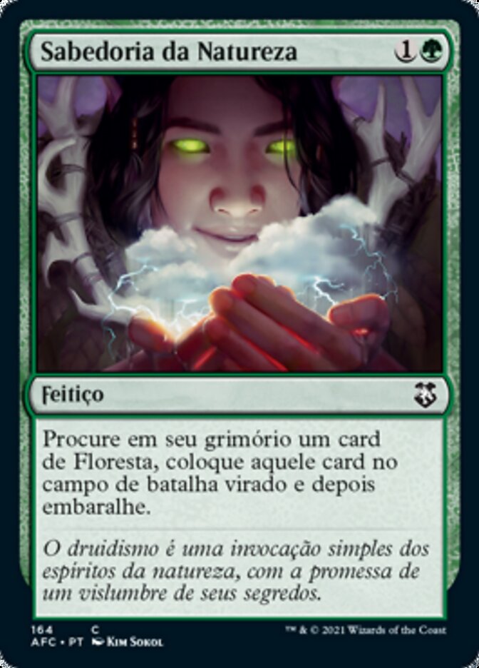 Sabedoria da Natureza / Nature's Lore - Magic: The Gathering - MoxLand