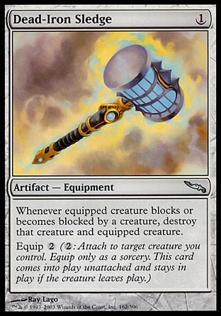 Malho de Ferro-Fatal / Dead-Iron Sledge - Magic: The Gathering - MoxLand