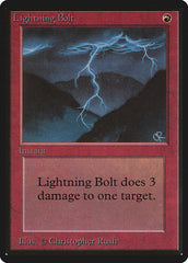 Raio / Lightning Bolt - Magic: The Gathering - MoxLand