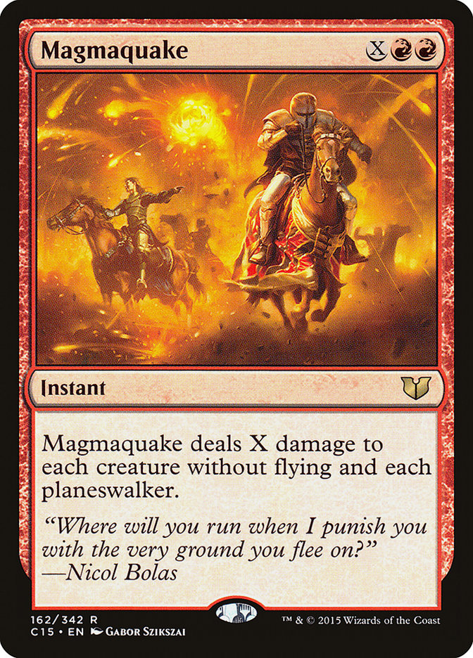 Magmamoto / Magmaquake - Magic: The Gathering - MoxLand