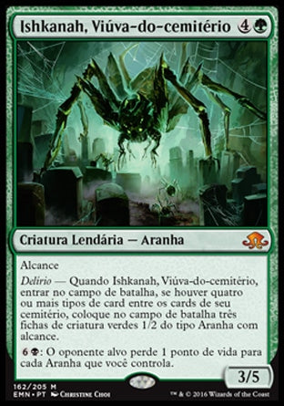 Ishkanah. Viúva-do-cemitério / Ishkanah. Grafwidow - Magic: The Gathering - MoxLand