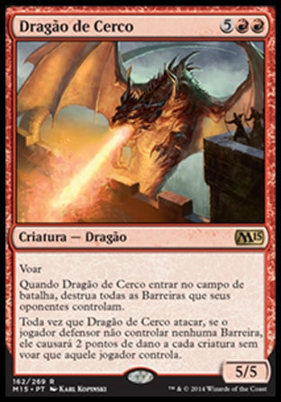 Dragão de Cerco / Siege Dragon - Magic: The Gathering - MoxLand