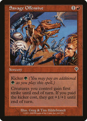 Ofensiva Selvagem / Savage Offensive - Magic: The Gathering - MoxLand