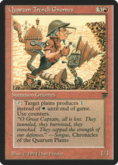 Quarum Trench Gnomes / Quarum Trench Gnomes - Magic: The Gathering - MoxLand