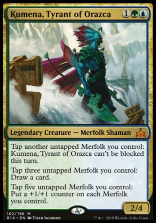 Kumena, Tirano de Orazca / Kumena, Tyrant of Orazca - Magic: The Gathering - MoxLand