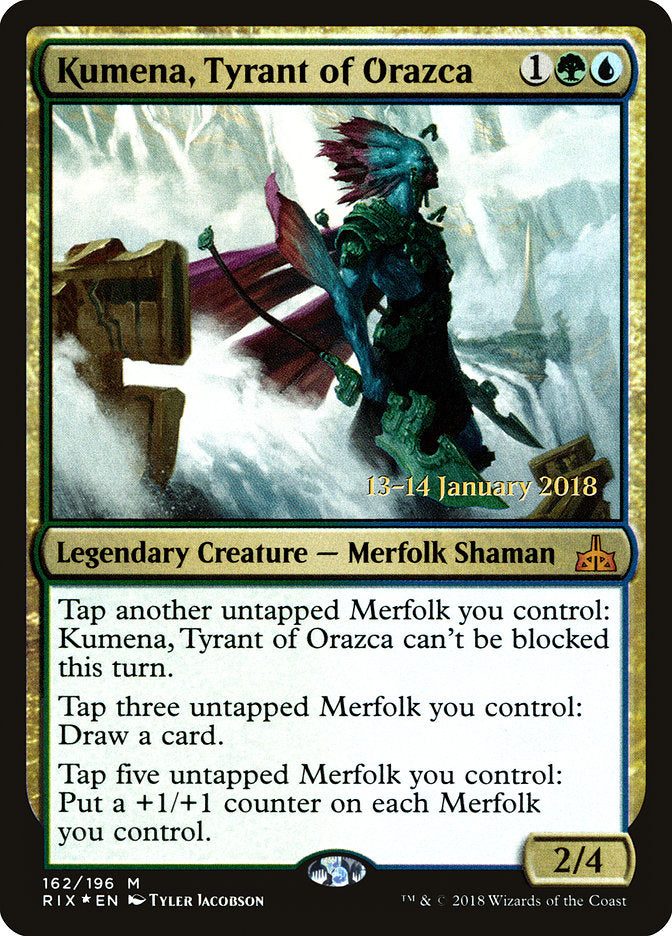 Kumena, Tirano de Orazca / Kumena, Tyrant of Orazca - Magic: The Gathering - MoxLand