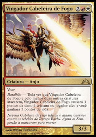 Vingador Cabeleira de Fogo / Firemane Avenger - Magic: The Gathering - MoxLand