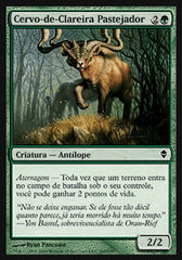 Cervo-de-Clareira Pastejador / Grazing Gladehart - Magic: The Gathering - MoxLand