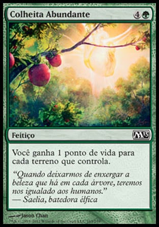 Colheita Abundante / Bountiful Harvest - Magic: The Gathering - MoxLand