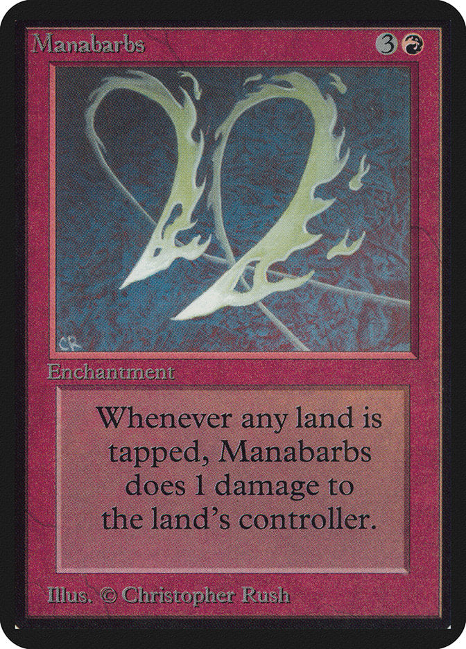 Farpas de Mana / Manabarbs - Magic: The Gathering - MoxLand