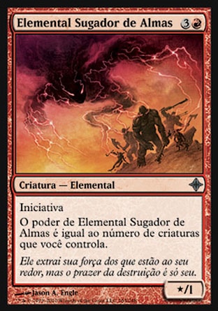 Elemental Sugador de Almas / Soulsurge Elemental - Magic: The Gathering - MoxLand