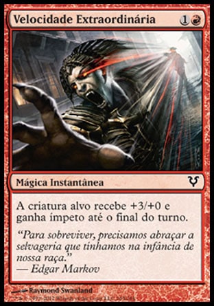 Velocidade Extraordinária / Uncanny Speed - Magic: The Gathering - MoxLand