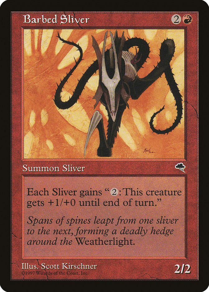 Fractius Farpado / Barbed Sliver - Magic: The Gathering - MoxLand