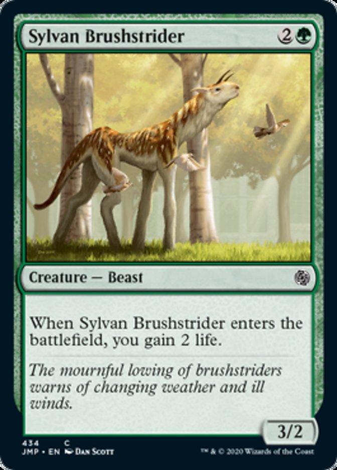 Salta-mato Silvestre / Sylvan Brushstrider - Magic: The Gathering - MoxLand