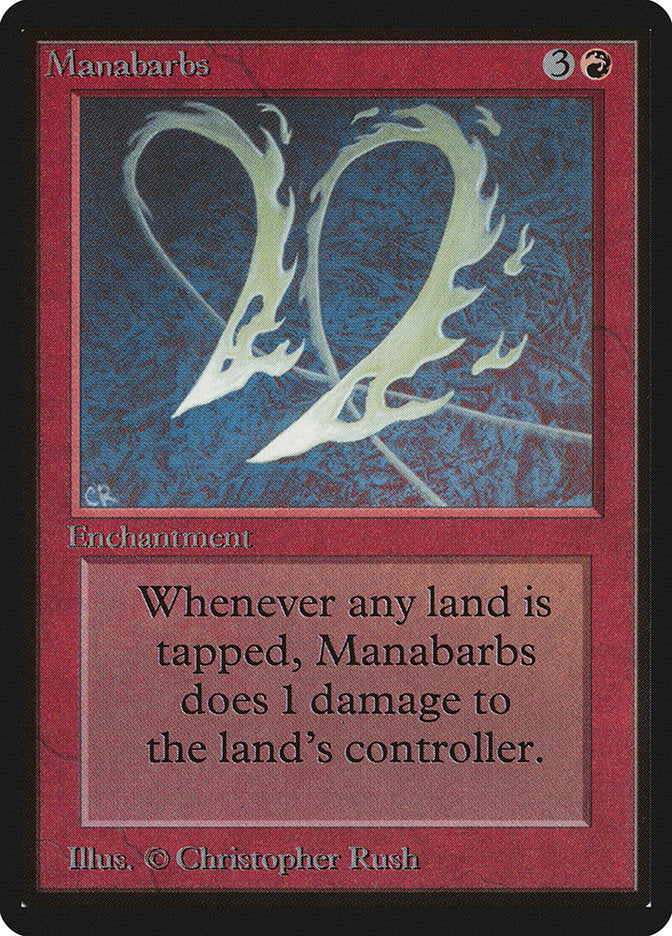 Farpas de Mana / Manabarbs - Magic: The Gathering - MoxLand