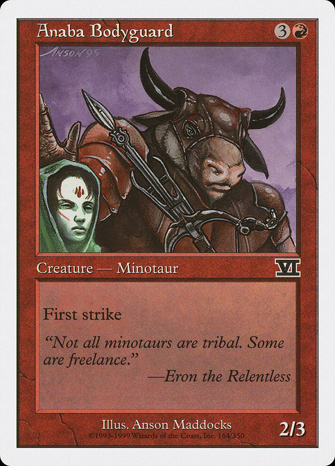 Guarda-costas de Anaba / Anaba Bodyguard - Magic: The Gathering - MoxLand