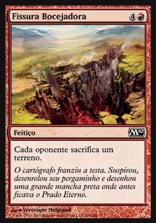 Fissura Bocejadora / Yawning Fissure - Magic: The Gathering - MoxLand