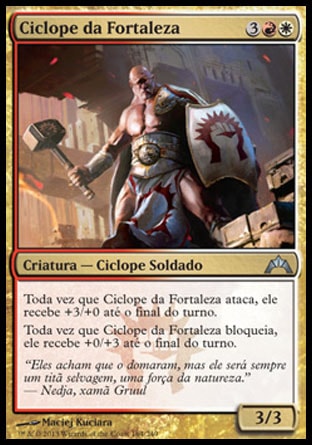 Ciclope da Fortaleza / Fortress Cyclops - Magic: The Gathering - MoxLand