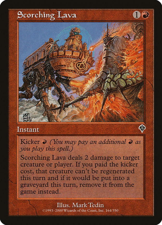 Lava Escaldante / Scorching Lava - Magic: The Gathering - MoxLand