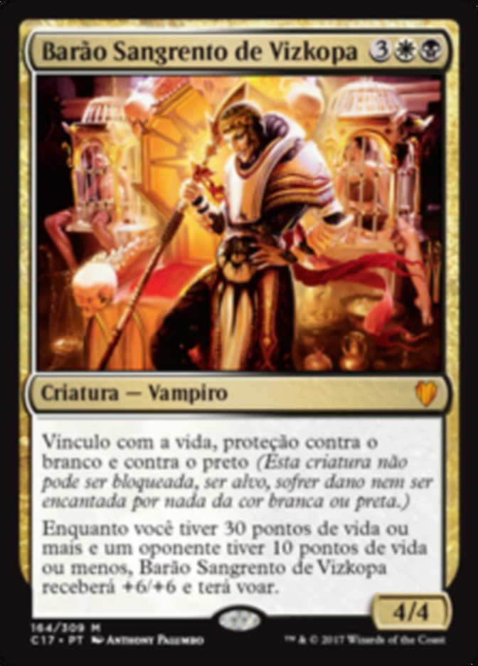 Barão Sangrento de Vizkopa / Blood Baron of Vizkopa - Magic: The Gathering - MoxLand