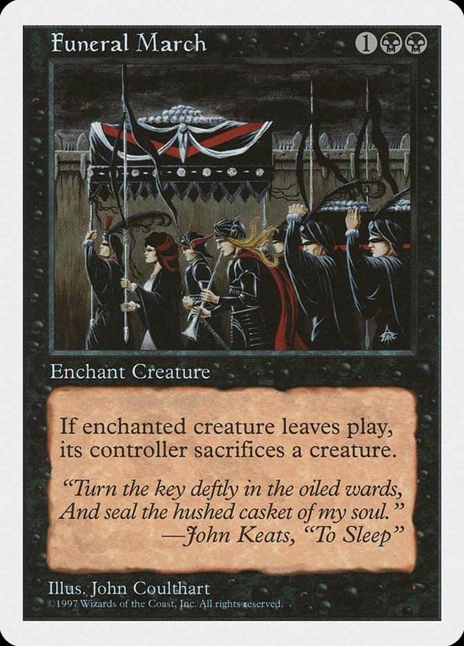 Marcha Fúnebre / Funeral March - Magic: The Gathering - MoxLand