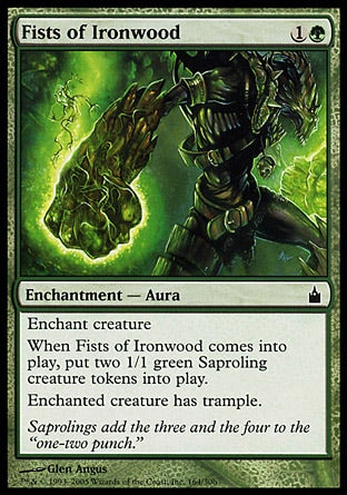 Punhos de Carvalho / Fists of Ironwood - Magic: The Gathering - MoxLand